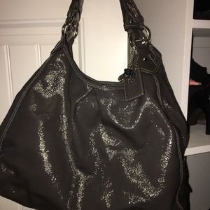 Authentic Patent Leather Coach Bag